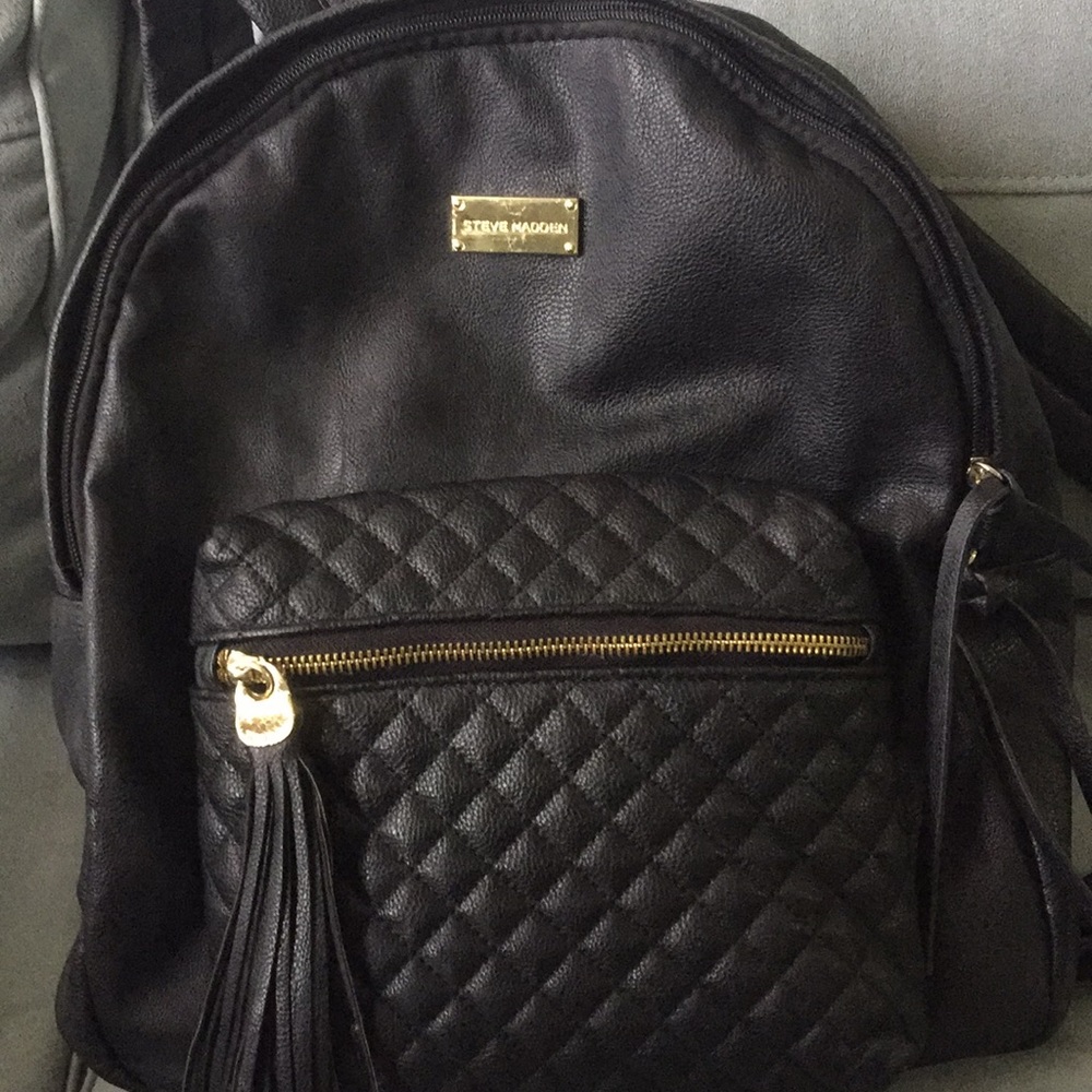 Steve Madden leather backpack
